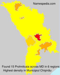 Surname Prohnitcaia in Moldova