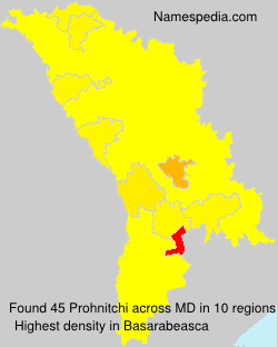 Surname Prohnitchi in Moldova Surname Prohnitchi in Moldova