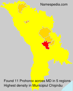 Surname Prohorov in Moldova Surname Prohorov in Moldova
