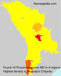 Surname Prozorova in Moldova Surname Prozorova in Moldova