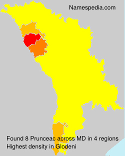 Surname Prunceac in Moldova Surname Prunceac in Moldova