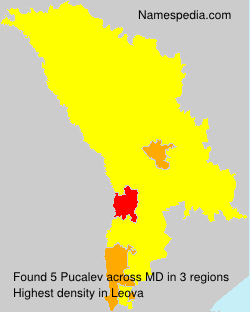 Surname Pucalev in Moldova Surname Pucalev in Moldova