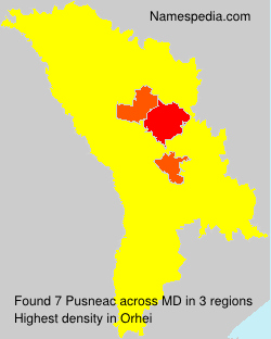 Surname Pusneac in Moldova Surname Pusneac in Moldova