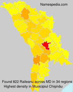 Surname Raileanu in Moldova Surname Raileanu in Moldova
