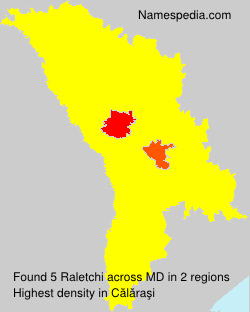 Surname Raletchi in Moldova Surname Raletchi in Moldova