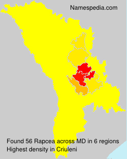 Surname Rapcea in Moldova Surname Rapcea in Moldova