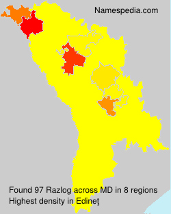 Surname Razlog in Moldova Surname Razlog in Moldova