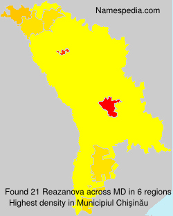 Surname Reazanova in Moldova Surname Reazanova in Moldova