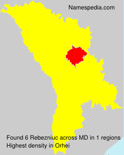 Surname Rebezniuc in Moldova Surname Rebezniuc in Moldova