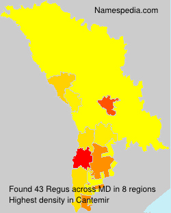 Surname Regus in Moldova