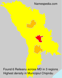 Surname Reileanu in Moldova Surname Reileanu in Moldova