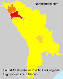 Surname Repeha in Moldova Surname Repeha in Moldova