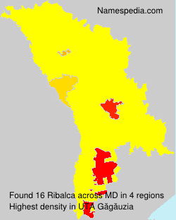 Surname Ribalca in Moldova Surname Ribalca in Moldova