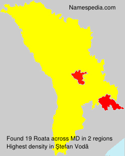 Surname Roata in Moldova