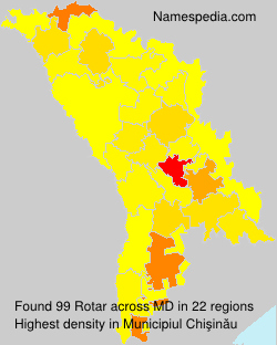 Surname Rotar in Moldova Surname Rotar in Moldova