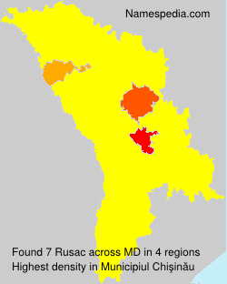 Surname Rusac in Moldova Surname Rusac in Moldova