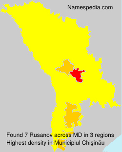 Surname Rusanov in Moldova Surname Rusanov in Moldova