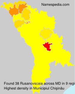 Surname Rusanovscaia in Moldova Surname Rusanovscaia in Moldova