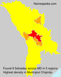Surname Sahaidac in Moldova Surname Sahaidac in Moldova