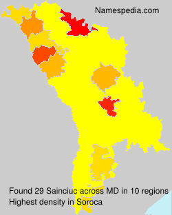 Surname Sainciuc in Moldova Surname Sainciuc in Moldova