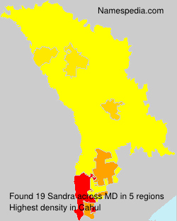 Surname Sandra in Moldova Surname Sandra in Moldova