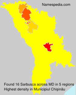 Surname Sarbusca in Moldova Surname Sarbusca in Moldova