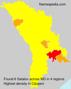 Surname Satalov in Moldova Surname Satalov in Moldova