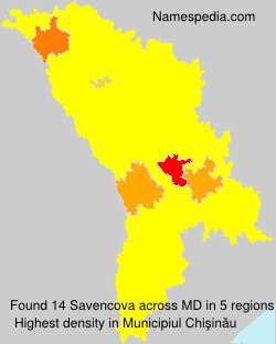 Surname Savencova in Moldova Surname Savencova in Moldova