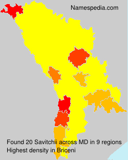 Surname Savitchii in Moldova Surname Savitchii in Moldova