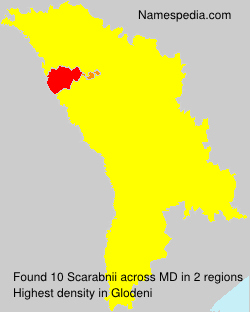 Surname Scarabnii in Moldova Surname Scarabnii in Moldova