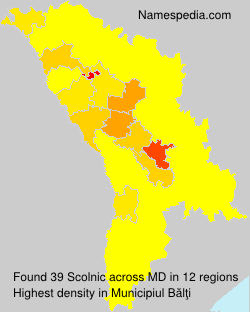 Surname Scolnic in Moldova Surname Scolnic in Moldova