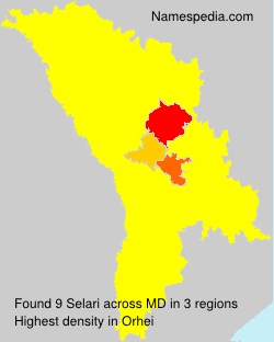 Surname Selari in Moldova Surname Selari in Moldova