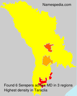 Surname Serepera in Moldova Surname Serepera in Moldova