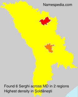 Surname Serghi in Moldova Surname Serghi in Moldova
