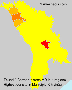 Surname Serman in Moldova Surname Serman in Moldova