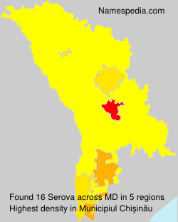 Surname Serova in Moldova Surname Serova in Moldova