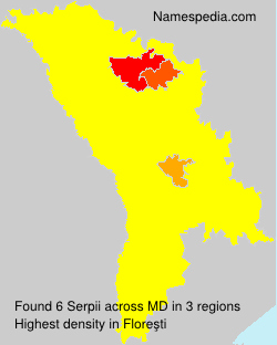 Surname Serpii in Moldova Surname Serpii in Moldova