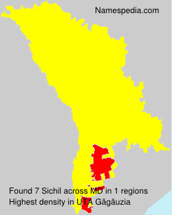 Surname Sichil in Moldova Surname Sichil in Moldova
