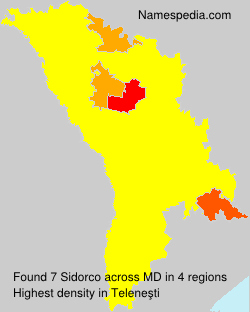 Surname Sidorco in Moldova Surname Sidorco in Moldova