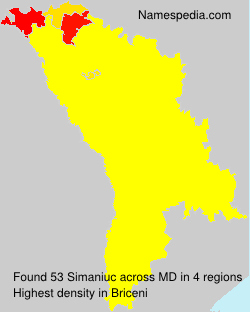 Surname Simaniuc in Moldova Surname Simaniuc in Moldova