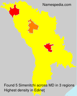 Surname Simenitchi in Moldova Surname Simenitchi in Moldova