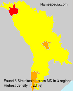 Surname Siminitcaia in Moldova Surname Siminitcaia in Moldova