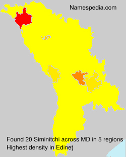 Surname Siminitchi in Moldova Surname Siminitchi in Moldova