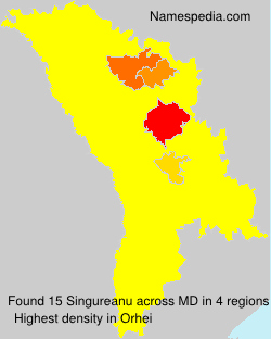 Surname Singureanu in Moldova Surname Singureanu in Moldova