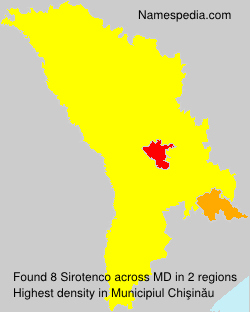 Surname Sirotenco in Moldova Surname Sirotenco in Moldova