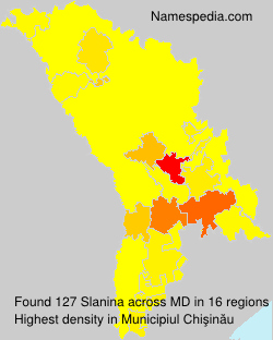 Surname Slanina in Moldova Surname Slanina in Moldova