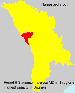 Surname Slavenschii in Moldova Surname Slavenschii in Moldova