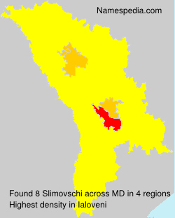 Surname Slimovschi in Moldova Surname Slimovschi in Moldova