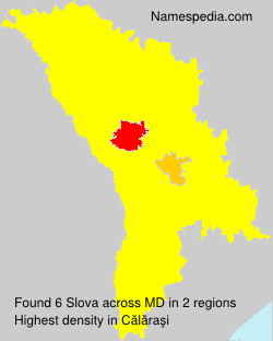 Surname Slova in Moldova Surname Slova in Moldova