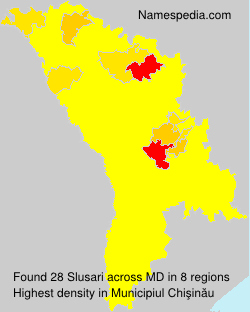 Surname Slusari in Moldova Surname Slusari in Moldova